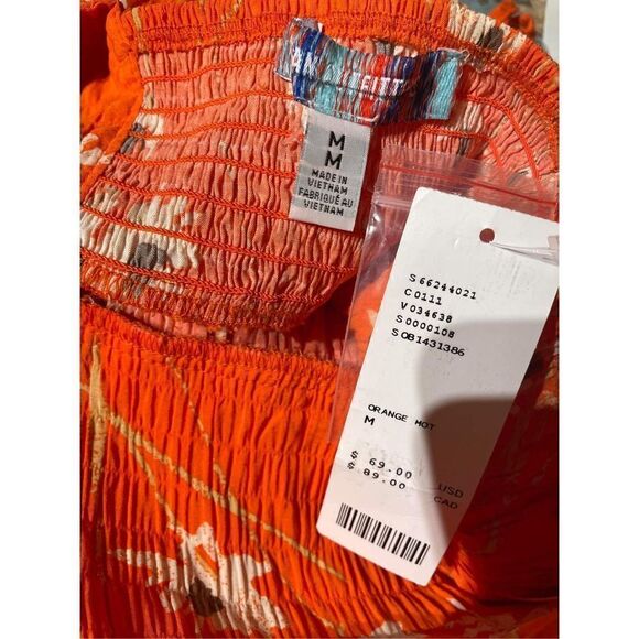 Urban Outfitters UO Allie Tie-Sleeve Blouse Size M - Picture 7 of 8